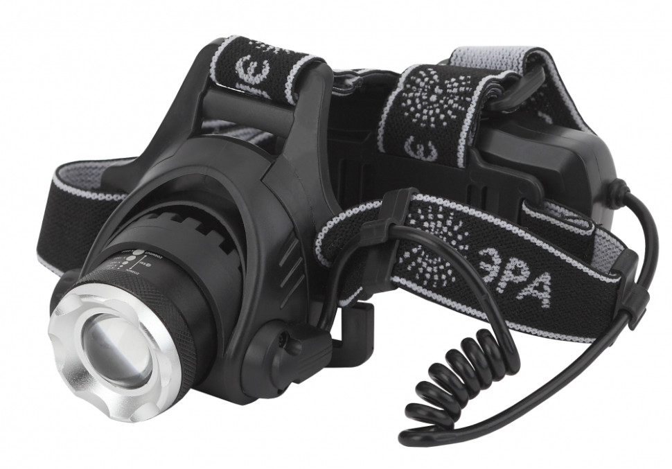 Налобный светодиодный фонарь ЭРА аккумуляторный GA-805 Б0039625, цвет черный