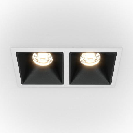 Встраиваемый светильник Maytoni Technical Alfa DL043-02-10W3K-D-SQ-WB
