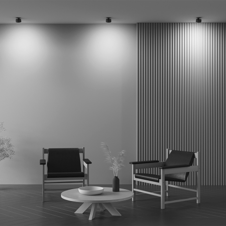 Встраиваемый светильник Technical DL024-12W4K-B Onda 