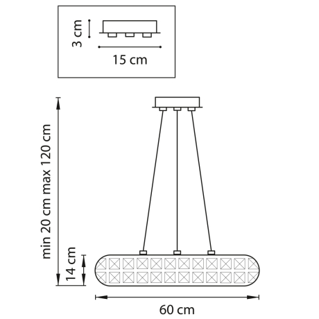 Подвесная люстра Lightstar с поддержкой Алисы, Onda 741104 