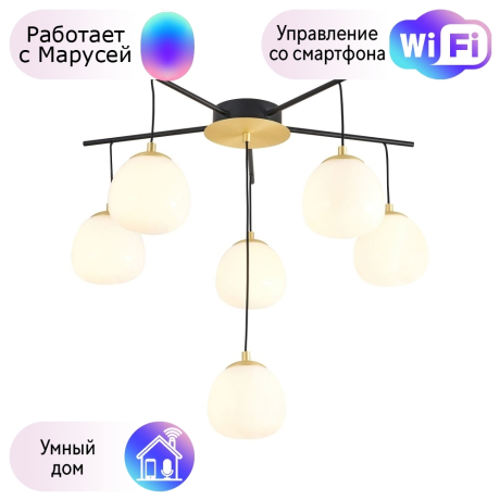 Потолочная люстра Favourite Paramount с поддержкой Маруся 3047-6P-М 