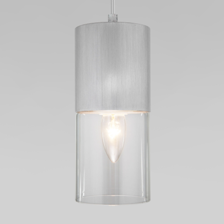 Подвесной светильник Eurosvet Hosk 50233/1 серебро 