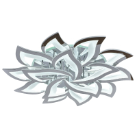 Нарушена упаковка!  <254434> Светодиодная люстра с пультом д/у Profit Light 8028/10+5 CHR