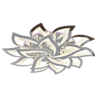 Нарушена упаковка!  <254434> Светодиодная люстра с пультом д/у Profit Light 8028/10+5 CHR