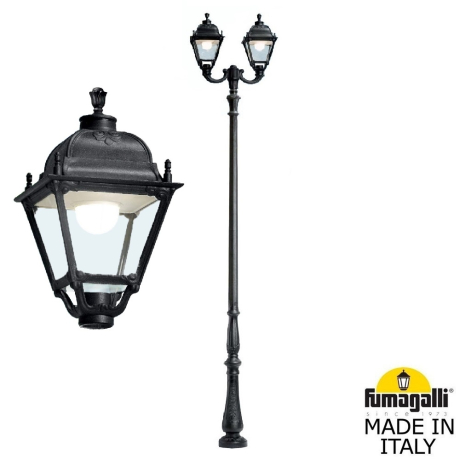 Парковый фонарь Fumagalli HOREB ADAM/ 2L 228969