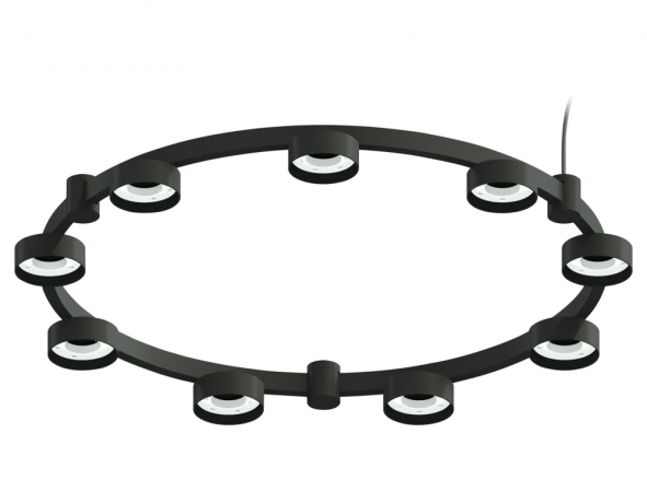 Корпус светильника Techno Ring подвесной для насадок D85 Ambrella light  624242
