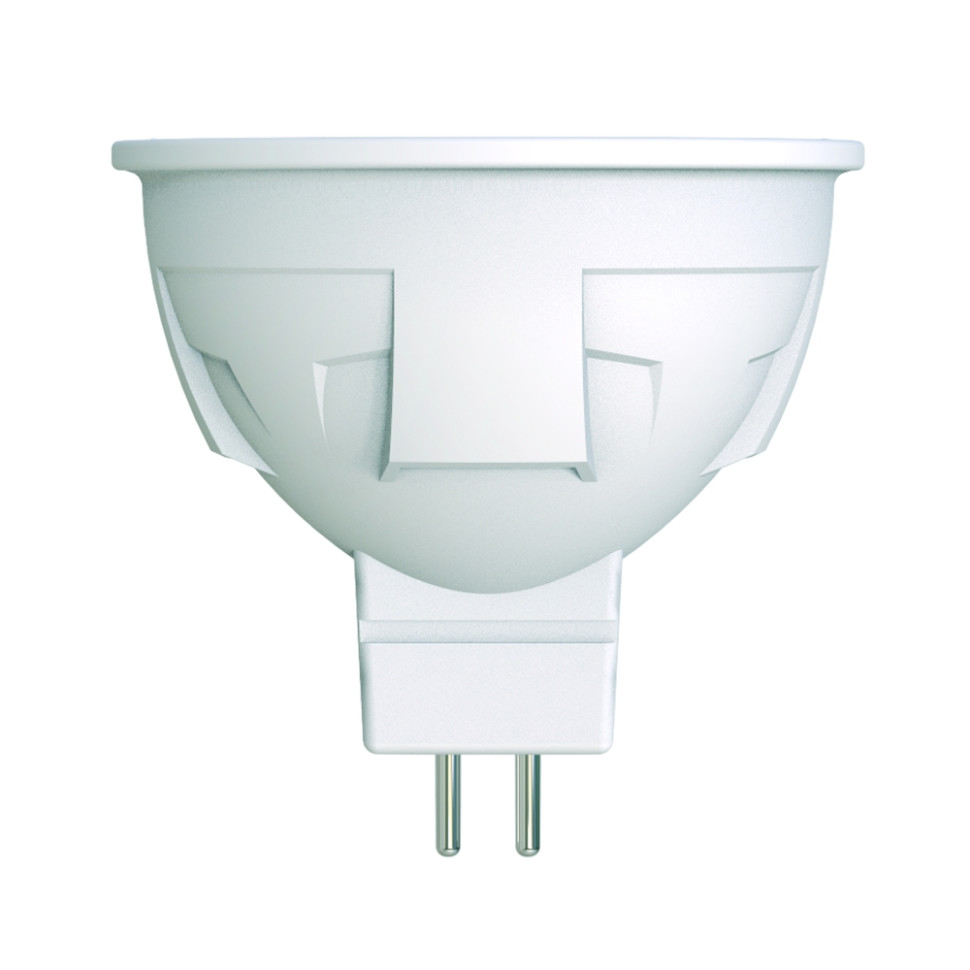 Диммируемая светодиодная лампа GU5.3 6W 4000K (белый) Uniel LED-JCDR 6W-NW-GU5.3-FR-DIM PLP01WH (UL-00003989) LED-JCDR 6W/NW/GU5.3/FR/DIM PLP01WH картон - фото 1