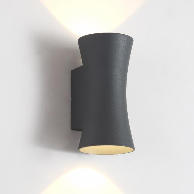 Уличный настенный светильник Crystal Lux CLT 331W DG, цвет черный - фото 2