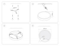 Настенно-потолочный светодиодный светильник Ambrella light WALLERS Wall FW11132