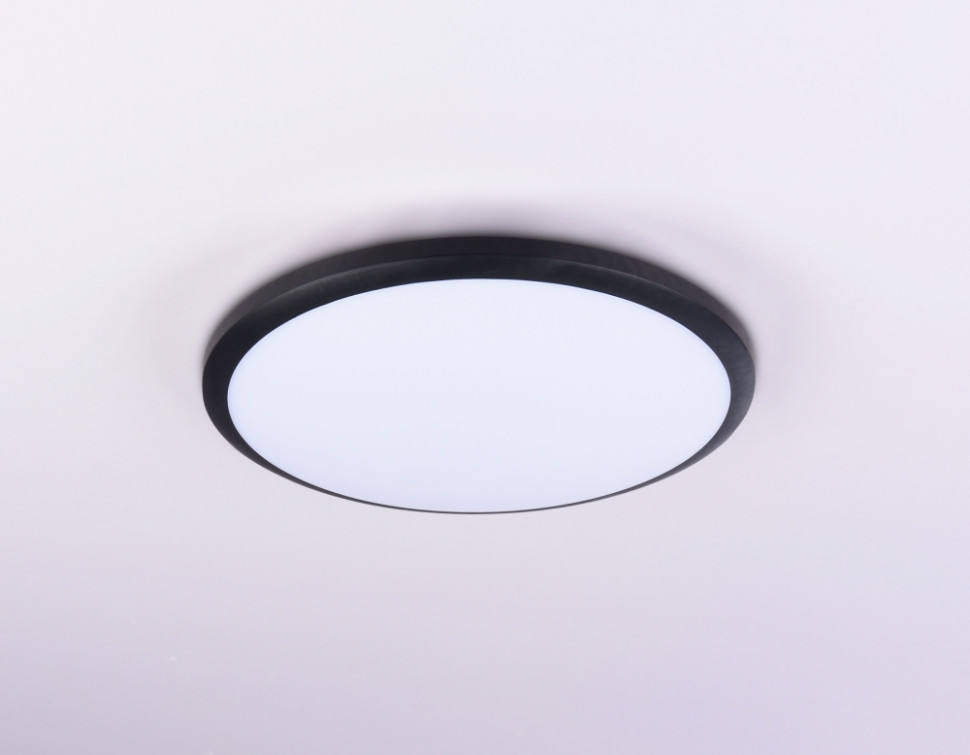 Потолочный светодиодный светильник Ambrella light ORBITAL AirFZ1233, цвет черный - фото 3