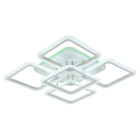 Нарушена упаковка! <334029> Светодиодная диммируемая люстра с ПДУ Profit Light 8075/4+1 PGD 140W+10W RGB