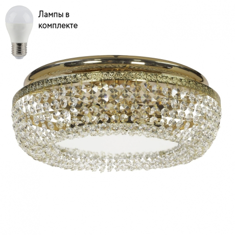 Потолочная люстра с лампочками Arti Lampadari Favola E 1.4.45.501 G+Lamps 