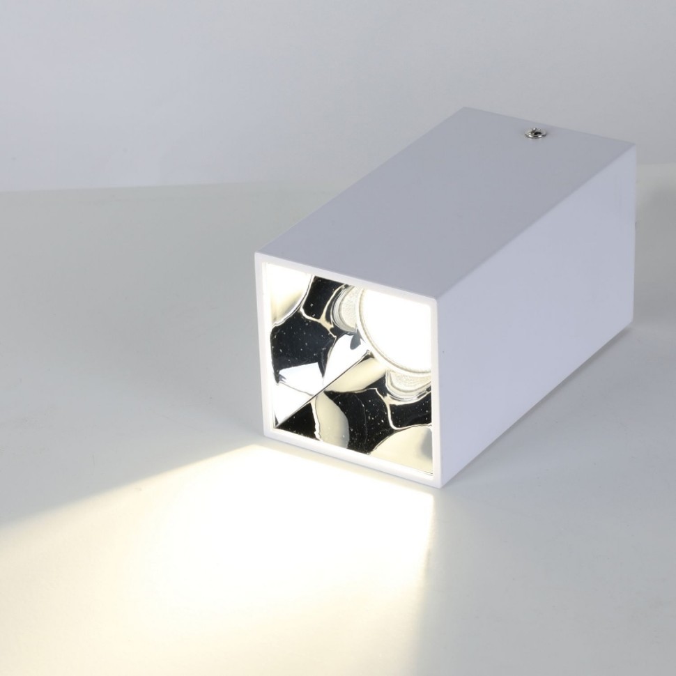 2401-1U Точечный накладной светодиодный светильник Favourite Tetrahedron, цвет белый - фото 3