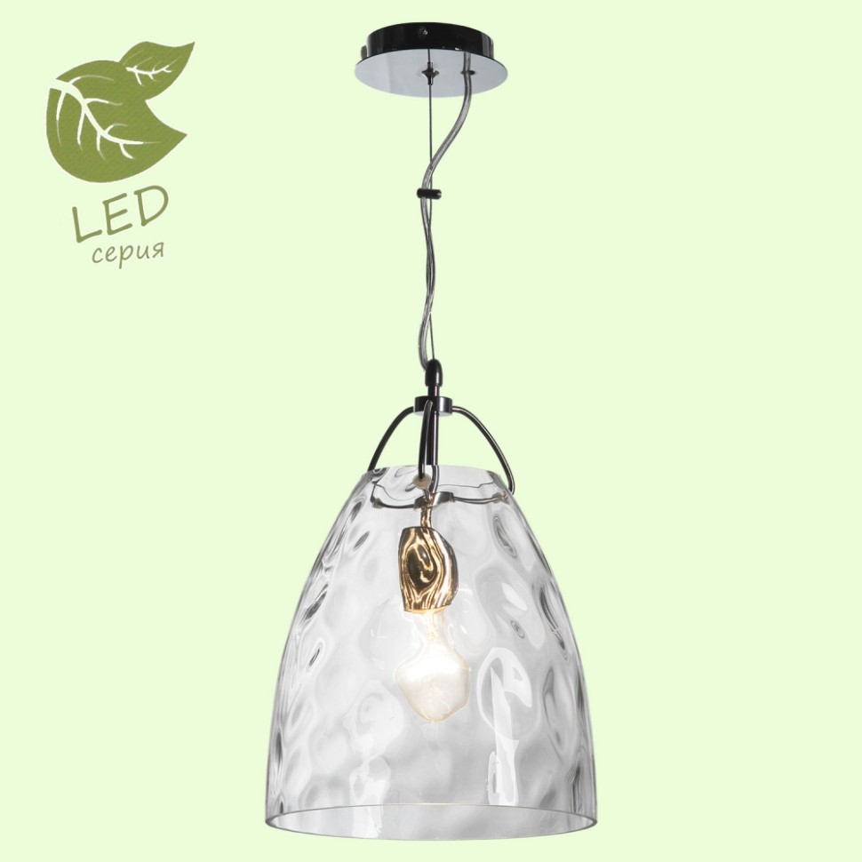 GRLSP-9629 Светодиодный подвесной светильник Lussole Smithtown, цвет хром - фото 1