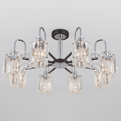 Люстра на штанге Eurosvet Tenia 70090/8 графит 