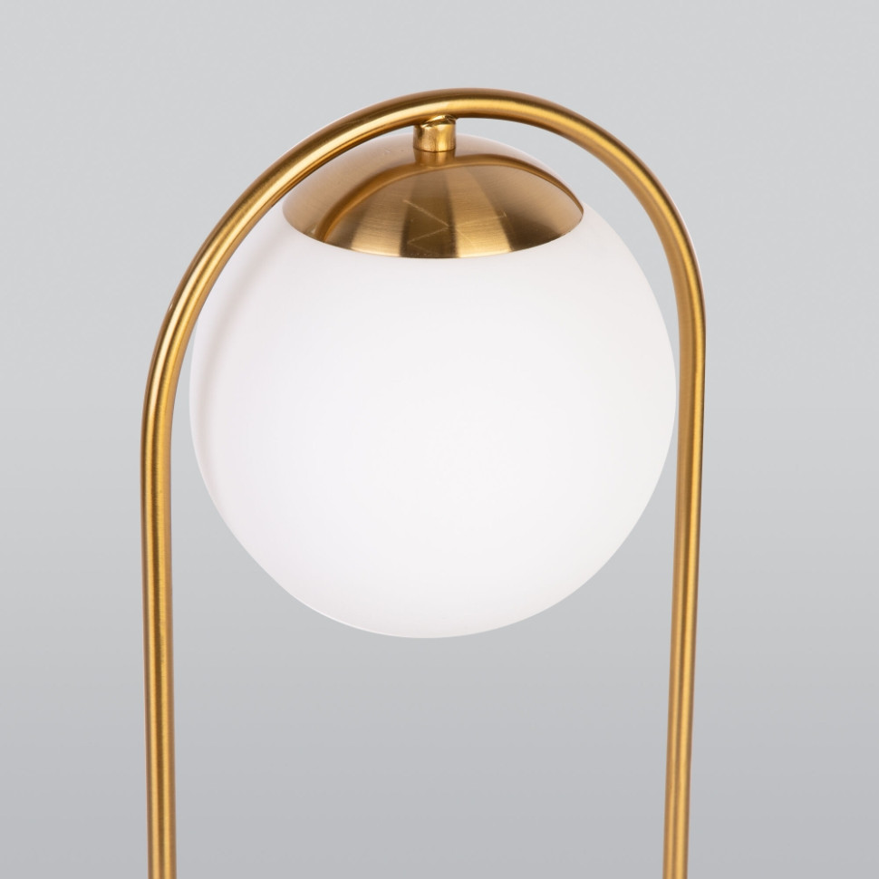 Настольная лампа Eurosvet 01138/1 золото (a061131), цвет белый матовый 01138/1 золото - фото 2