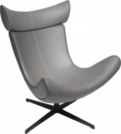 Кресло TORO серый, экокожа (СоюзМ ENZO 965) Bradex Home 761892