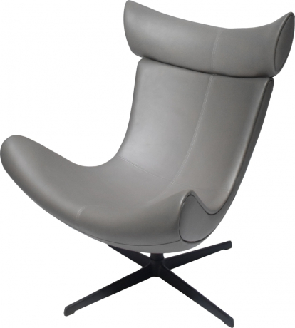 Кресло TORO серый, экокожа (СоюзМ ENZO 965) Bradex Home 761892