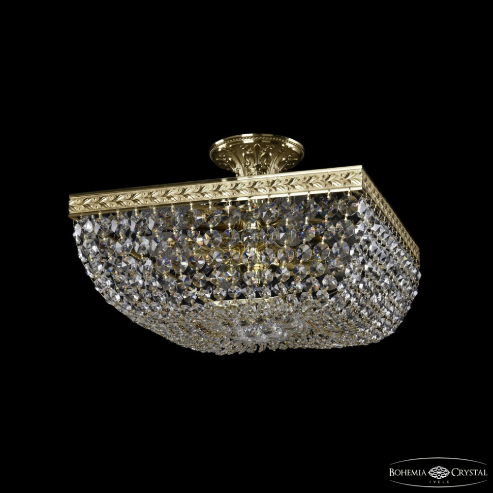 Люстра потолочная Bohemia Ivele Crystal 19282/35IV G, цвет золото 19282/35IV G - фото 1