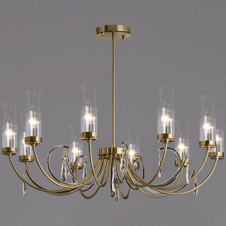 Люстра на штанге ILLUMICO  IL5267-10PLS-25 ELITE 