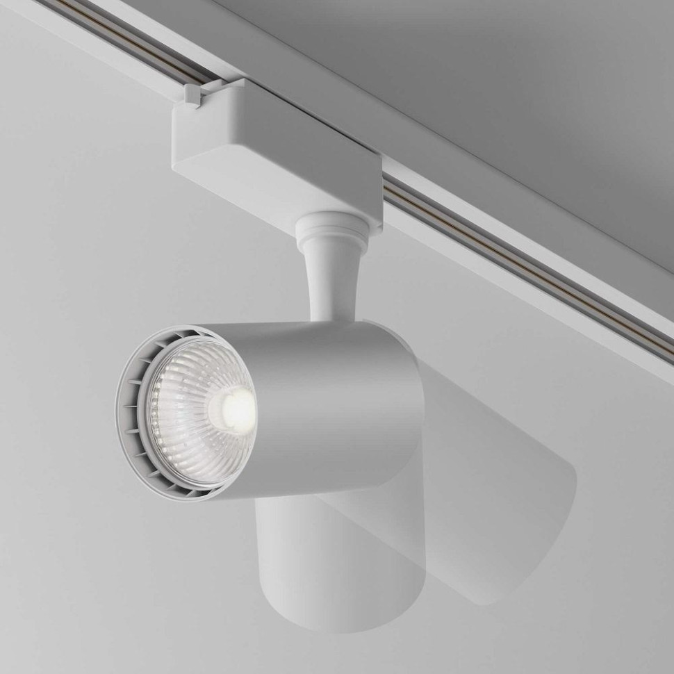 Однофазный LED светильник 6W 4000К для трека Maytoni Technicall Vuoro TR003-1-6W4K-M-W, цвет белый - фото 2