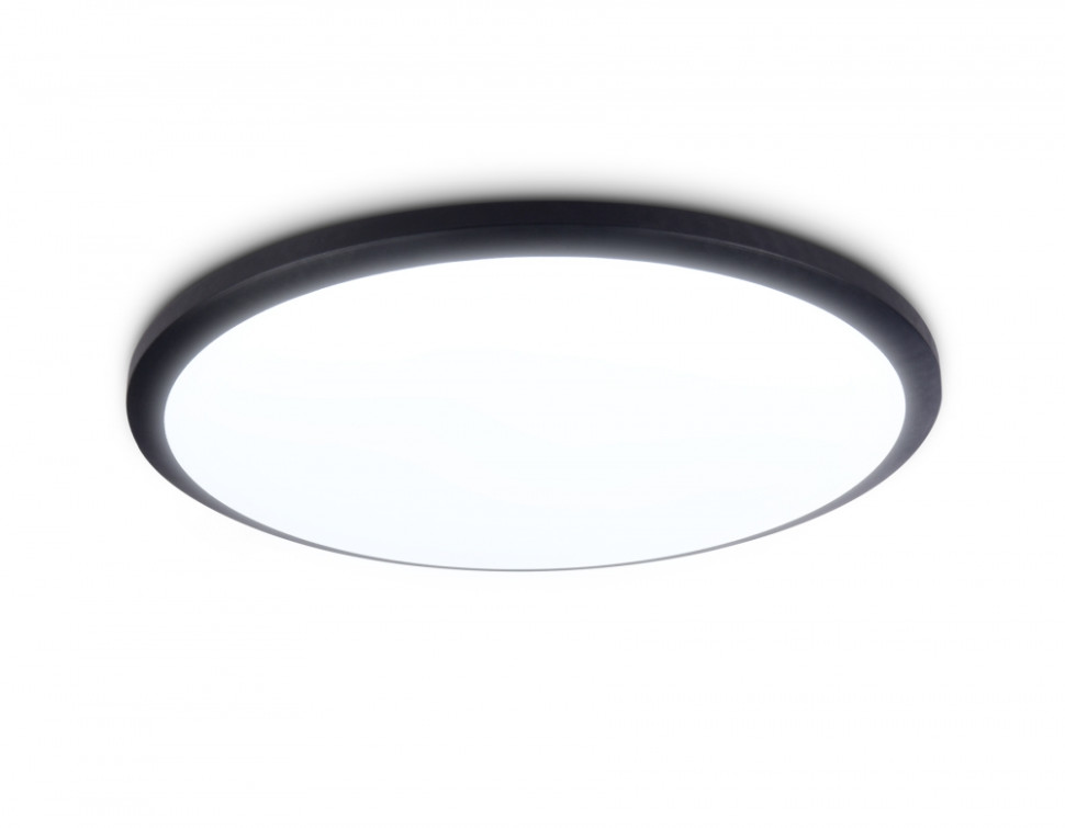 Потолочный светодиодный светильник Ambrella light ORBITAL AirFZ1234, цвет черный - фото 1