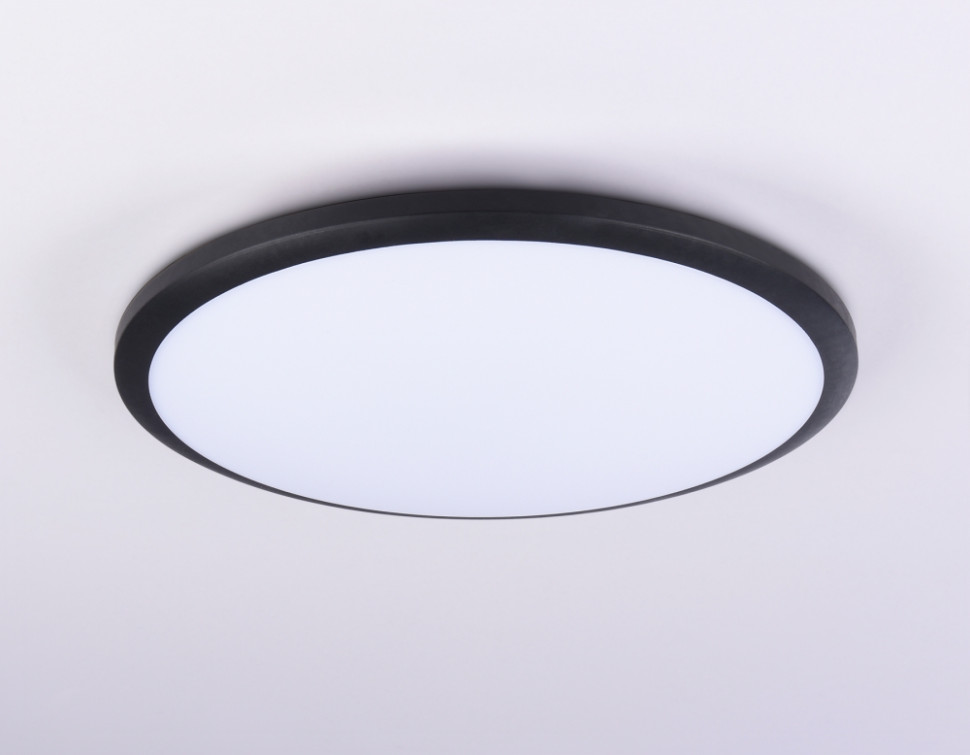 Потолочный светодиодный светильник Ambrella light ORBITAL AirFZ1234, цвет черный - фото 3