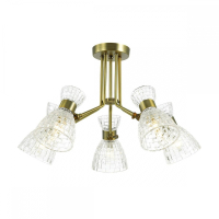 Люстра потолочная со светодиодными лампочками E14, комплект от Lustrof. №133416-626782