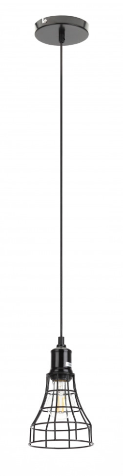 Подвесной светильник ЭРА Loft PL10 BK Б0037457, цвет черный - фото 2