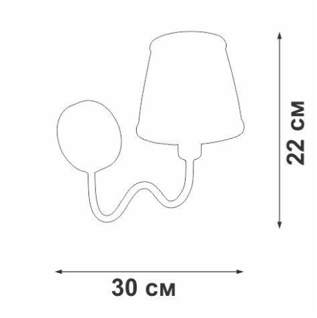 Бра Vitaluce V1848-8/1A 