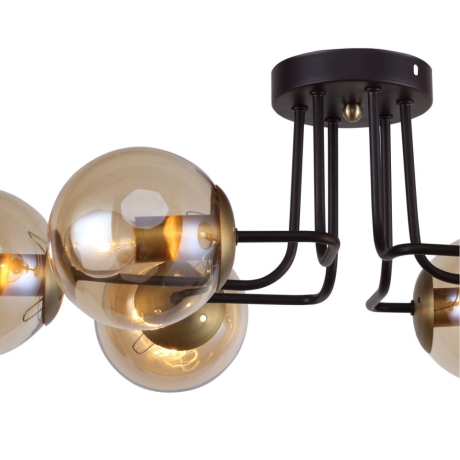 Потолочная люстра с ламочками, комплект от Lustrof. №153028-616972 