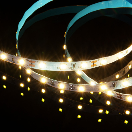 5м. Комплект светодиодной ленты белого цвета 4200К 2835, 4,8W, 12V, 60LED/m, IP20 Elektrostandard (a050168)