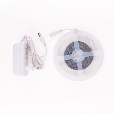 5м. Комплект светодиодной ленты белого цвета 4200К 2835, 4,8W, 12V, 60LED/m, IP20 Elektrostandard (a050168)