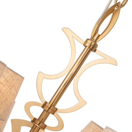 Люстра подвесная с лампочками DIVINARE 6819/19 SP-12+Lamps 