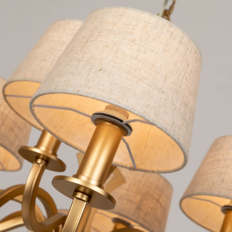 Люстра подвесная с лампочками DIVINARE 6819/19 SP-12+Lamps 