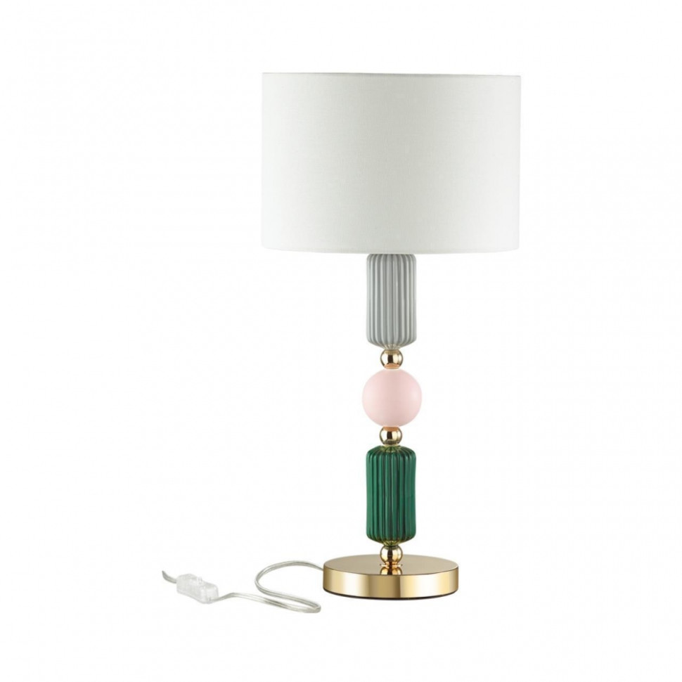 Настольная лампа со светодиодной лампочкой E27, комплект от Lustrof. № 277485-642587