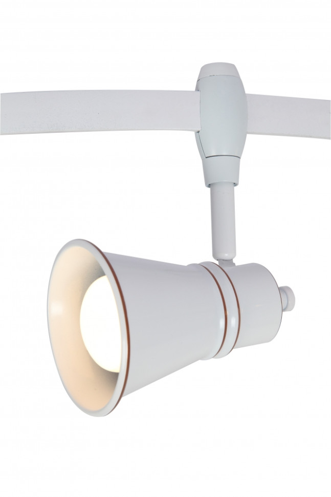 Однофазный светильник для гибкого шинопровода Rail Heads Arte Lamp A3057PL-1WH, цвет белый - фото 1