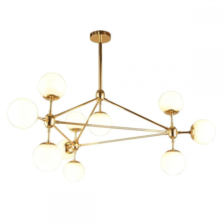 Люстра на штанге с лампочками APLOYT APL.606.07.10+Lamps 