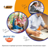 Нарушена упаковка! <375858> Ручки шариковые с грипом BIC "Round Stic Exact", НАБОР 4 шт./3 ЦВЕТА (синий, черный, красный), линия письма 0,28 мм, блистер, 932858 (143979)