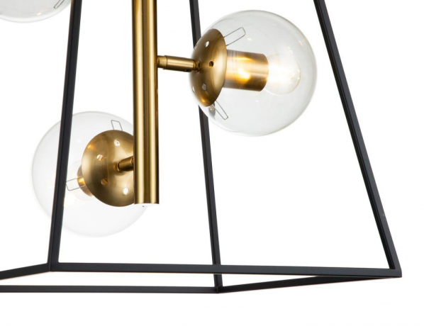 Подвесная люстра Indigo Faccetta 13005/A/4P Black 