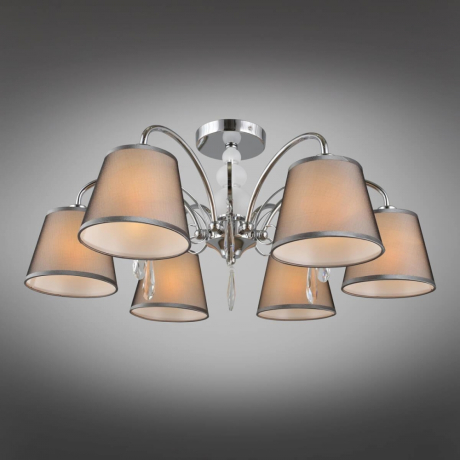 OML-66707-06 Потолочная люстра Omnilux Recco 