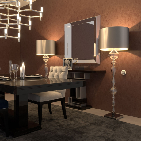 Выключатель на 4 положения Werkel Ретро (матовый хром) WL19-01-05