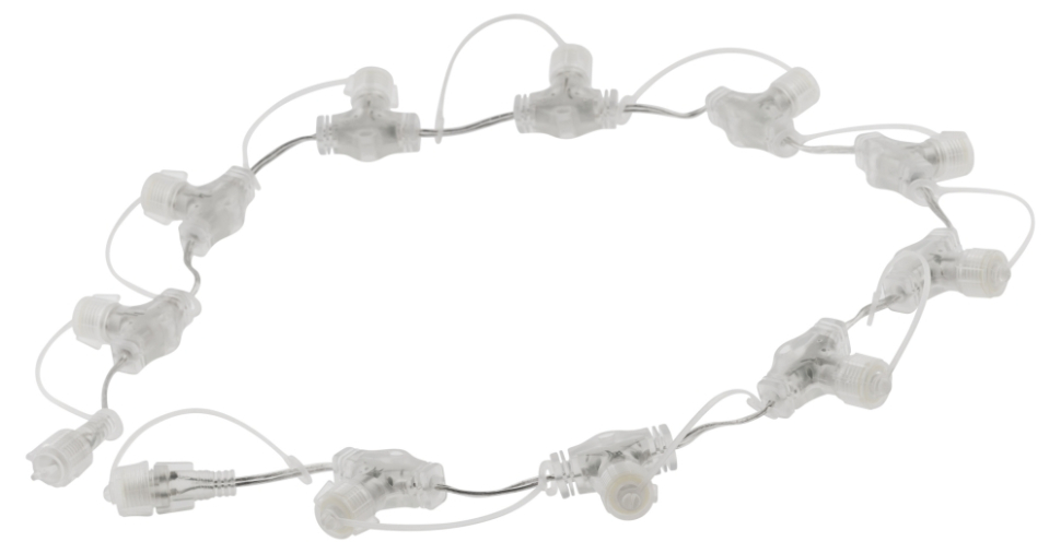 Разветвитель ЭРА ERAPS-PR для уличных гирлянд 10 гнезд 1 м 24 В IP44 Б0051900 1694₽