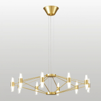 Подвесная люстра Lussole Hopkins LSP-7409