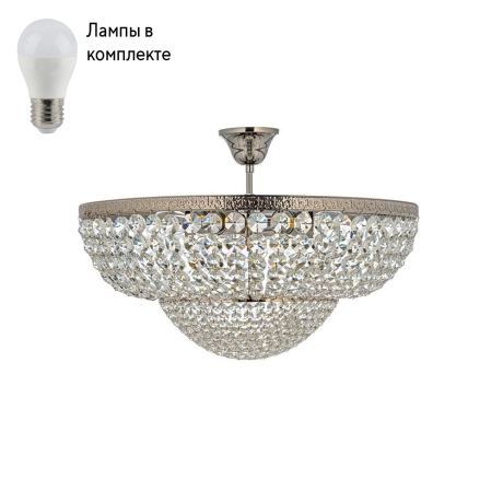 Люстра потолочная с Led лампочками в комплекте Arti Lampadari Favola E 1.3.50.502 N+Lamps 
