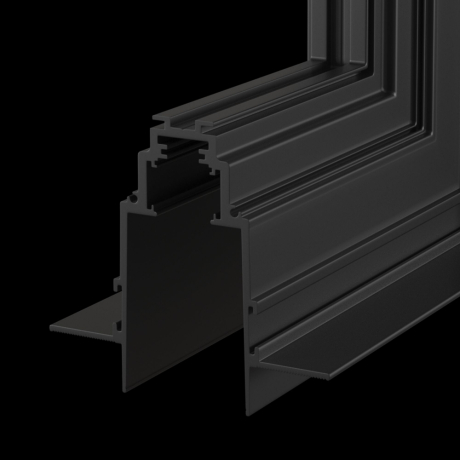 Угловой коннектор внешний для встраиваемого магнитного шинопровода Maytoni Accessories for tracks TRA004OCL-22B 