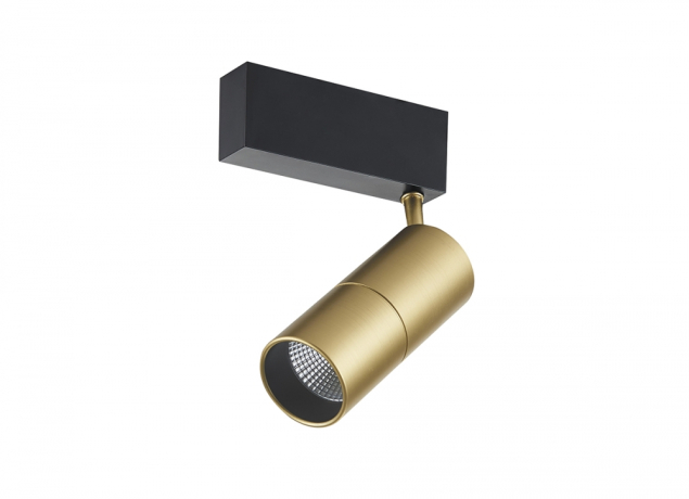 Трековый светильник 10W 3000К для магнитного шинопровода Heck Donolux DL18789/01M Brass 