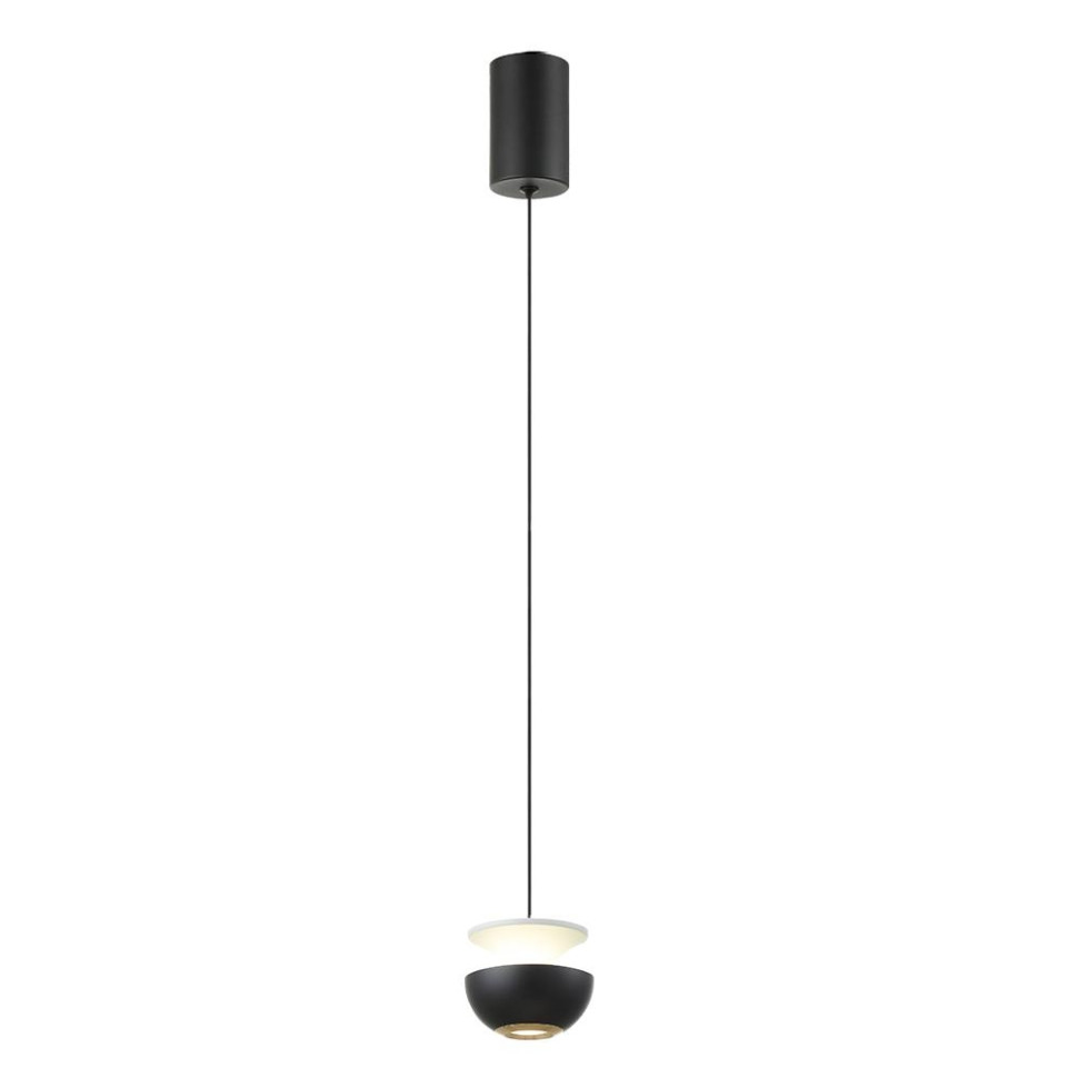 Подвесной светодиодный светильник Crystal Lux Astra SP Led Black, цвет черный - фото 3