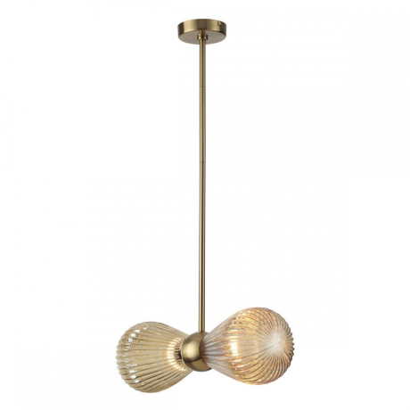 Подвесной светильник Odeon Elica с лампочками 5402/2+Lamps E14 P45 