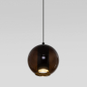 Подвесной светильник Eurosvet Cobble 50258/1 LED шоколад 